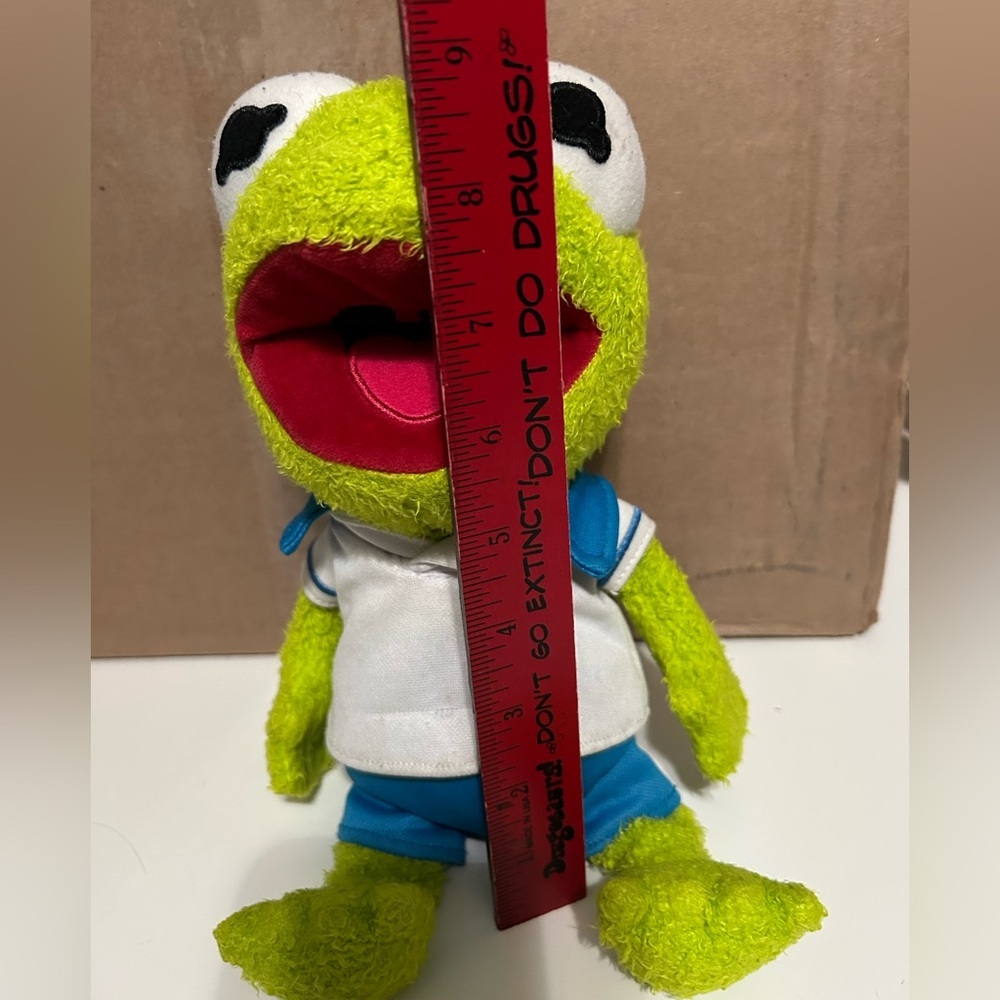 Baby Kermit The Frog Muppet Babies Muppet Soft Stuffed Plush Toy - Picture 5 of 6